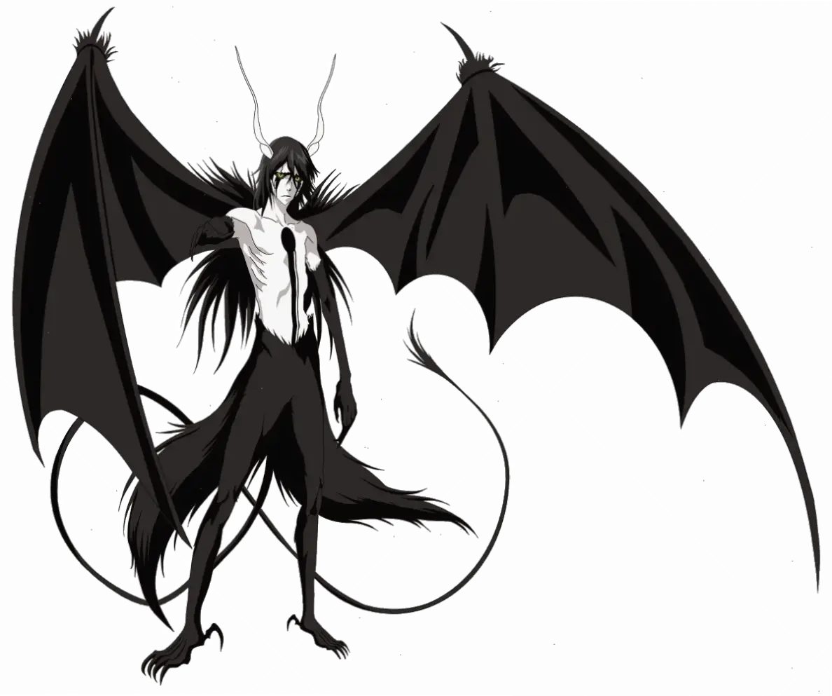 Ulquiorra Murcielago là hình thái Resurrección đáng sợ trong Bleach, biến anh thành quái vật với sức mạnh vượt trội.