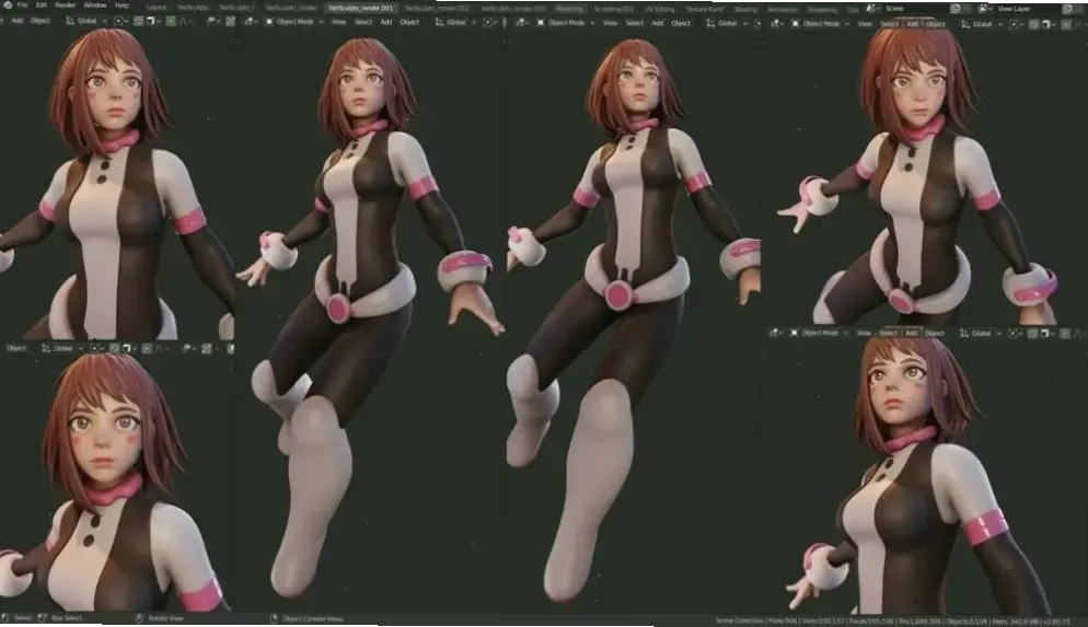 Uraraka Ochako: Cô gái mạnh mẽ, tích cực trong My Hero Academia, luôn sẵn sàng chiến đấu bảo vệ bạn bè!