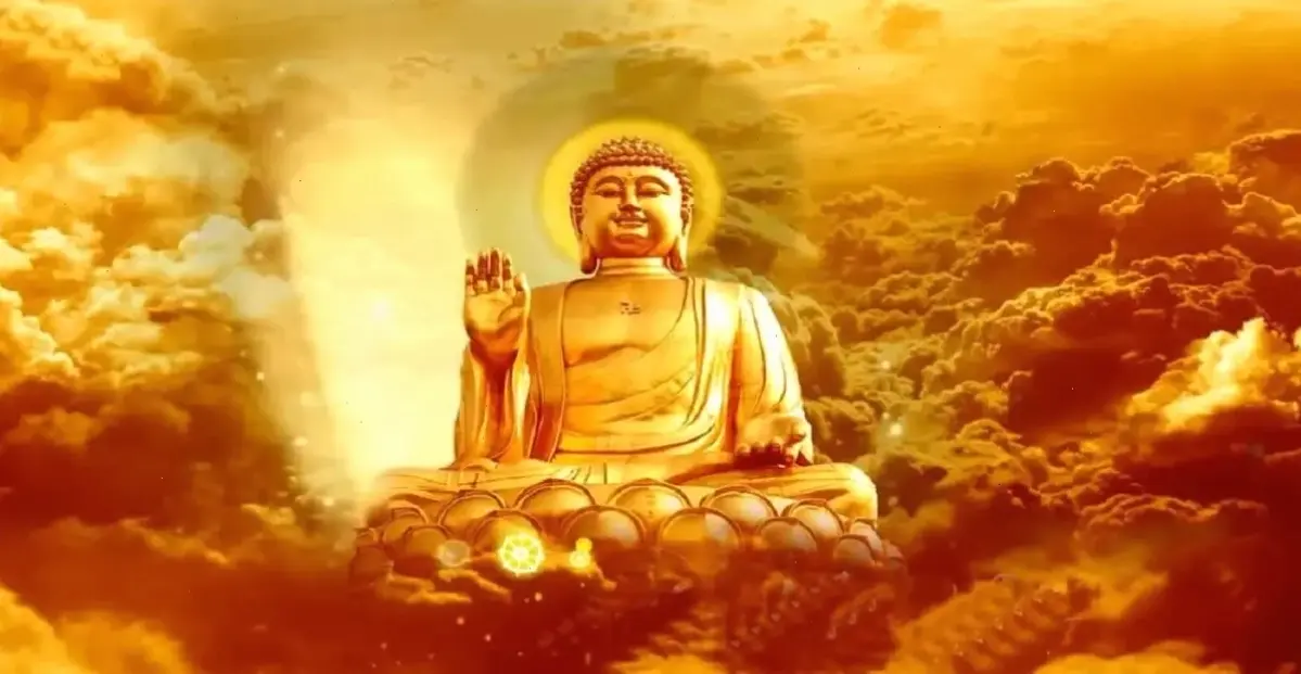 A Di Đà ánh sáng rực rỡ chiếu sáng con đường tâm linh, mang đến sự an lành và hy vọng cho mọi hành trình.