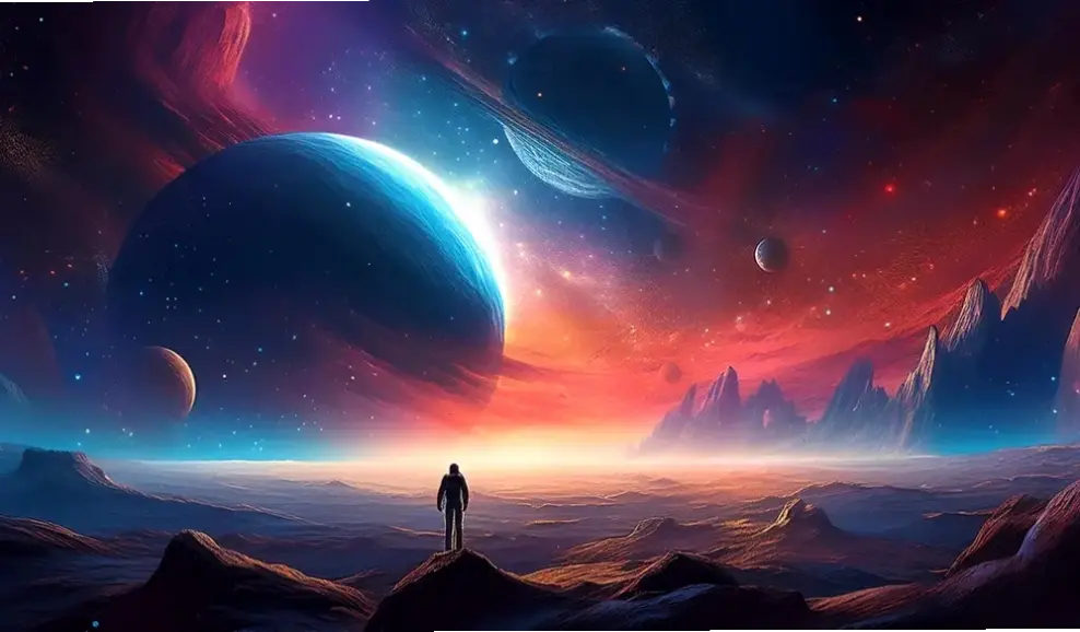 AI về đêm huyền bí, khám phá sức mạnh trí tuệ nhân tạo dưới ánh sáng lung linh, tạo nên sự kỳ diệu.