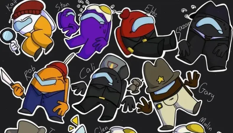 Among Us tối giản, thiết kế tinh tế mang lại sự sạch sẽ và hiện đại cho thiết bị của bạn!