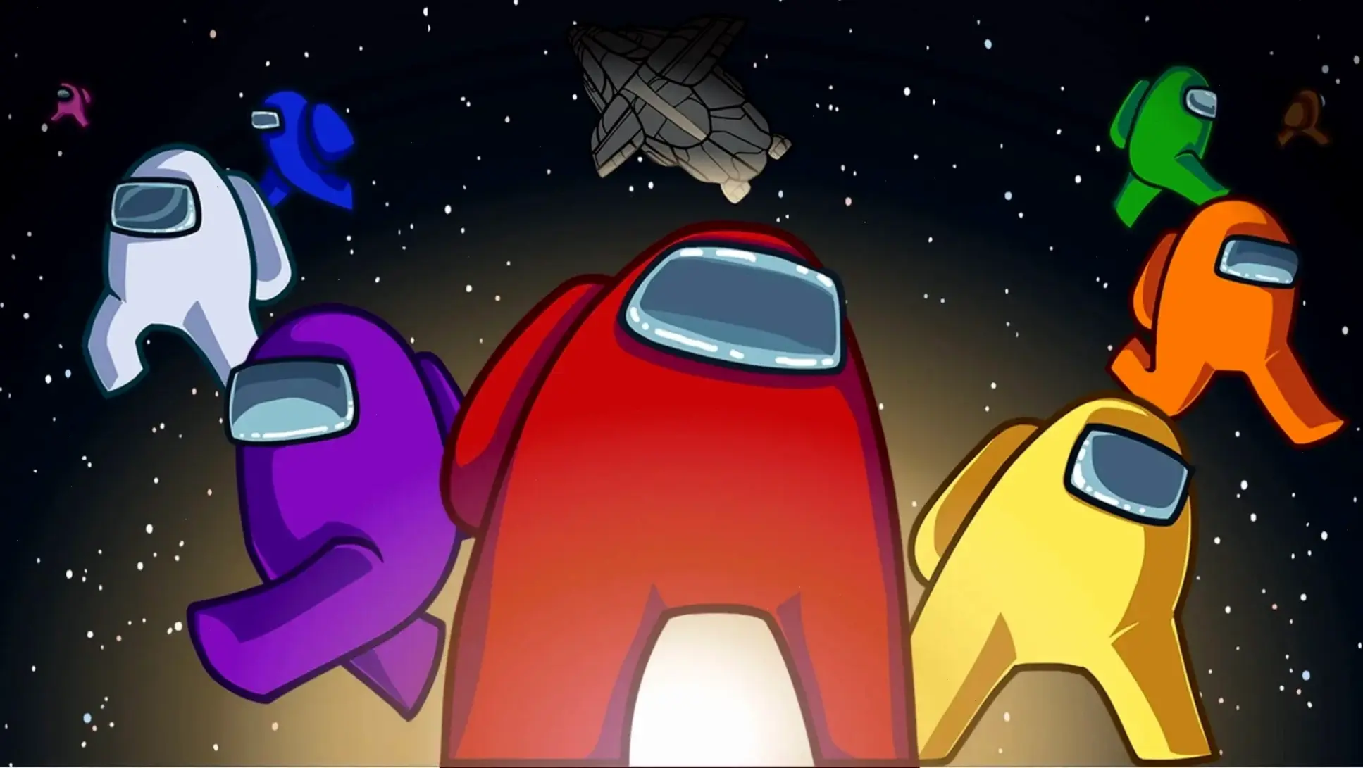 Among Us về đêm, khám phá bí ẩn vũ trụ trong bóng tối đầy kịch tính và thú vị!