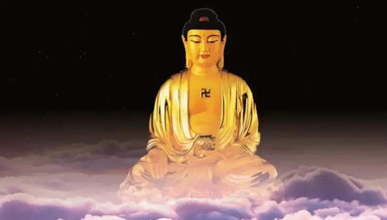 Ảnh A Di Đà trên biển bình an: Hình ảnh mang đến sự thư giãn và hòa hợp với vũ trụ bao la.