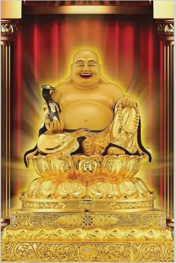 Ảnh Di Lặc tâm linh kết nối sâu sắc, giúp bạn tìm thấy bình an và sức mạnh nội tại.