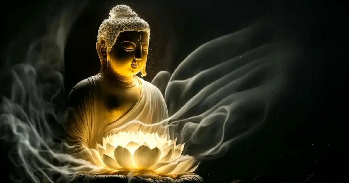 Ảnh Di Lặc tâm linh sâu lắng, giúp nuôi dưỡng tinh thần và sự bình yên nội tại.