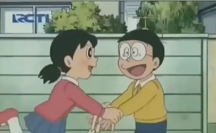 Ảnh Nobita và Xuka: Cặp đôi dễ thương từ Doraemon, mang lại kỷ niệm tuổi thơ vui tươi và bất tận!