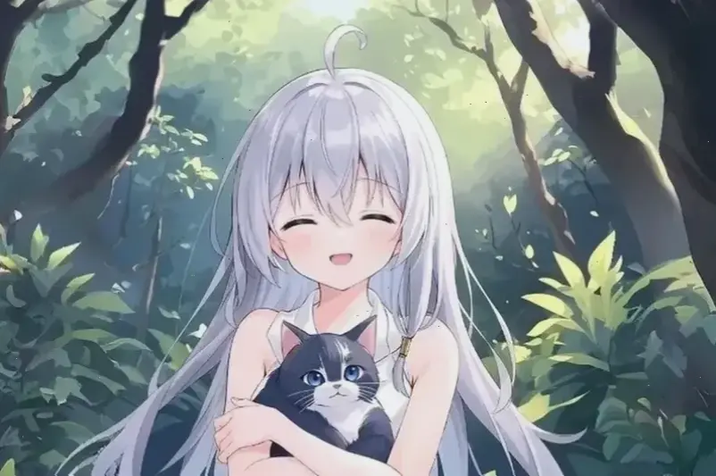 Khám phá Avatar anime girl loli tóc trắng tai mèo siêu dễ thương, nàng tiên tai mèo sẵn sàng phiêu lưu cùng bạn!