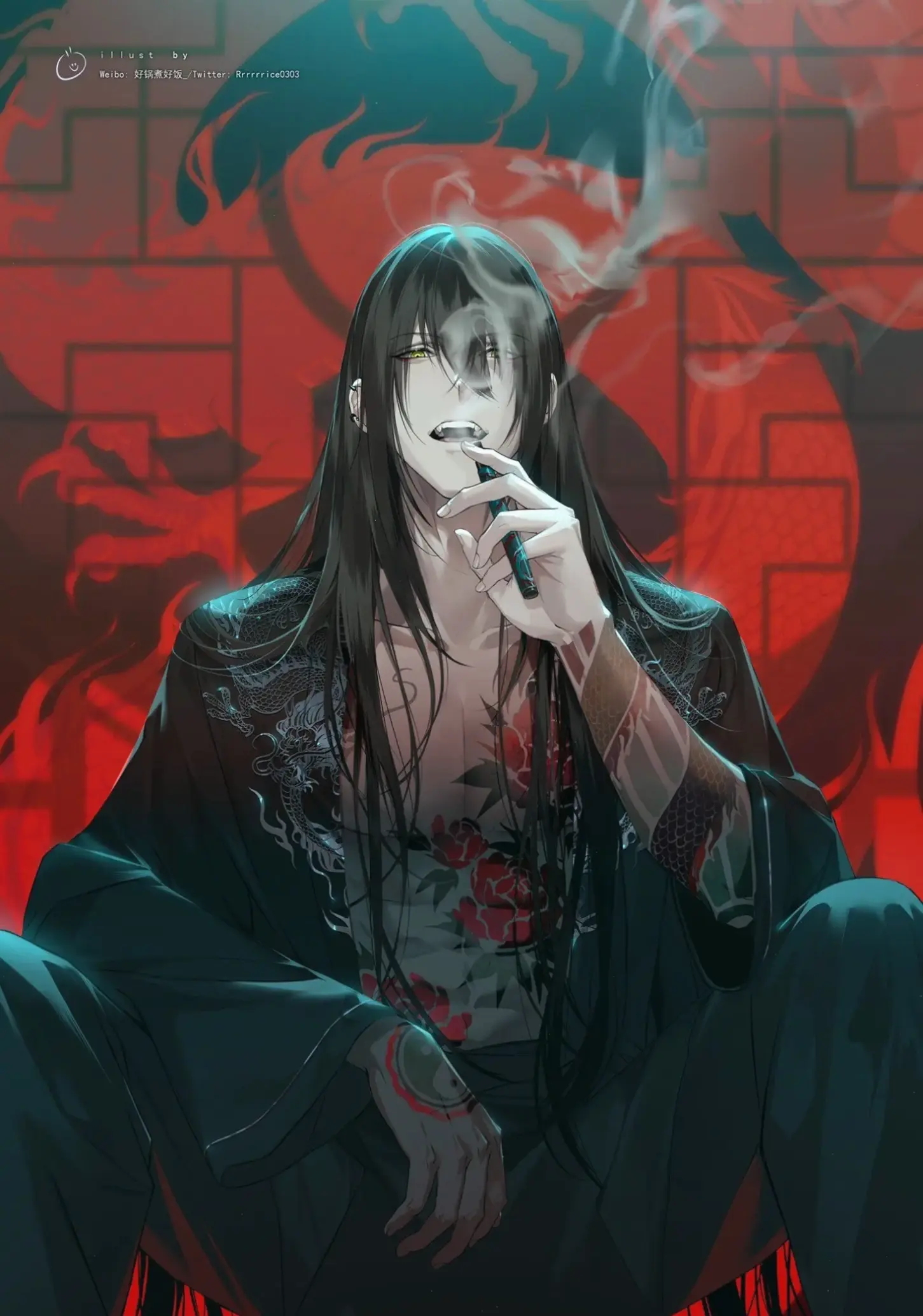 Avatar anime nam ngầu hút thuốc: Phong cách cool, bí ẩn và đầy sức hút, sẵn sàng chinh phục mọi ánh nhìn!