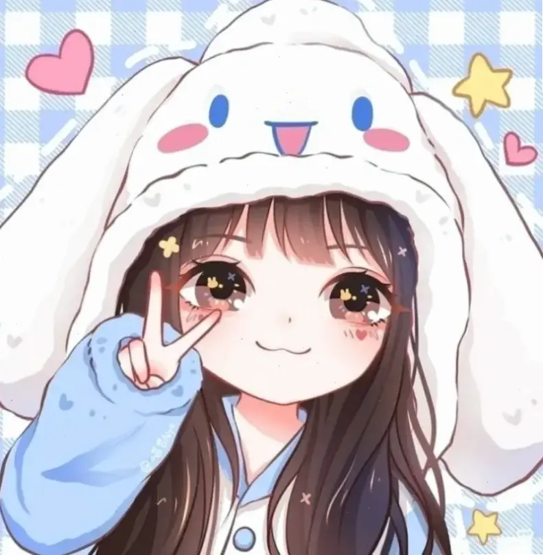 Avatar anime nữ cute này sẽ làm sáng bừng profile của bạn! Đầy sức hút và dễ thương, khám phá ngay để thêm chút phép màu anime.