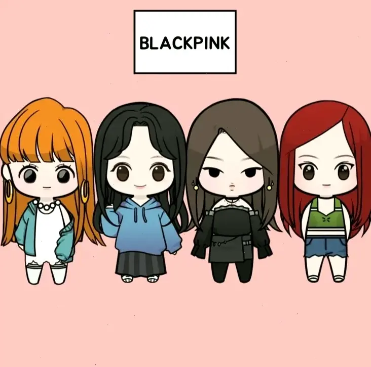 Avatar Blackpink chibi: Khám phá thế giới dễ thương của các cô gái K-pop qua hình ảnh mini siêu đáng yêu và đầy năng lượng!