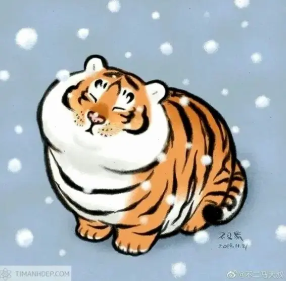 Avatar con hổ dễ thương: Nụ cười rạng rỡ và trái tim ấm áp, mang đến niềm vui bất tận cho mọi khoảnh khắc hàng ngày!