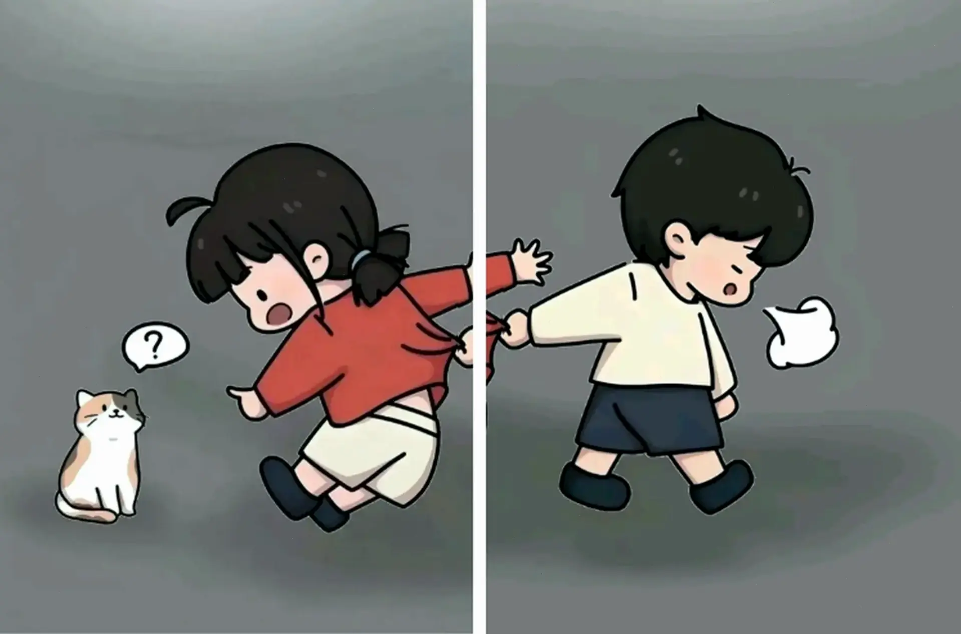 Avatar đôi vô tri cute mang đến sự ngây thơ dễ thương cho cặp đôi lý tưởng, biến profile bạn thành điểm nhấn độc đáo và đầy sáng tạo!