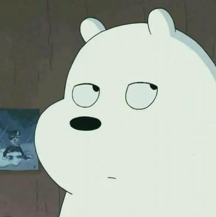 Avatar gấu trắng – biểu tượng dễ thương, mạnh mẽ và đầy sáng tạo, lý tưởng để làm nổi bật profile cá nhân của bạn!