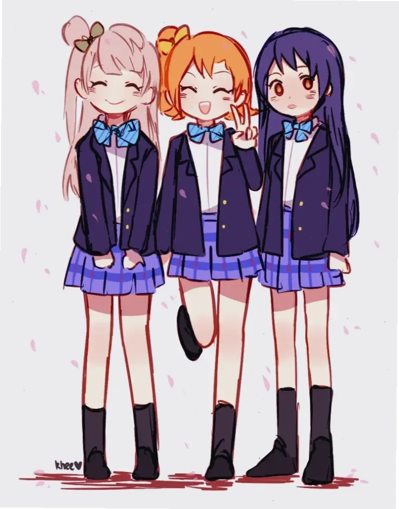 Avatar nhóm 3 người anime siêu năng động và đầy phiêu lưu! Hãy khám phá thế giới anime hấp dẫn này cùng các nhân vật yêu thích.