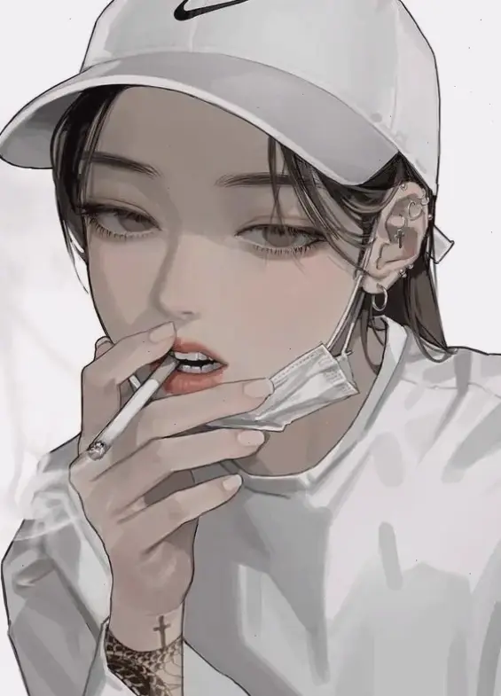 Avatar nữ ngầu hút thuốc: Hình ảnh mạnh mẽ, cuốn hút, thể hiện sự tự do và phong cách riêng biệt, khiến bạn không thể rời mắt!