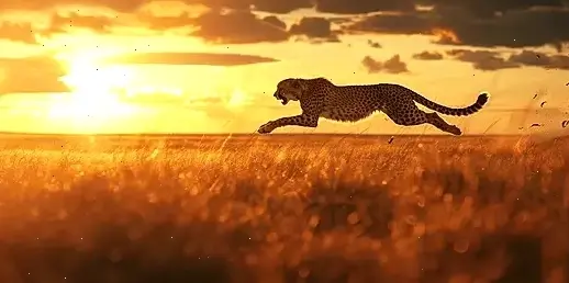 Báo săn qua góc nhìn nghệ thuật, kết hợp sức mạnh và vẻ đẹp tinh tế trong từng đường nét đầy cảm hứng.