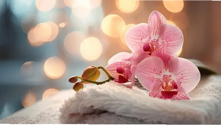 Bó hoa lan rực rỡ qua macro, lý tưởng cho những khoảnh khắc đặc biệt đầy cảm hứng.