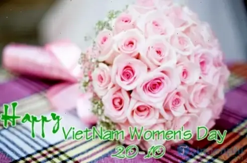 Bó hồng xinh xắn, món quà hoàn hảo chúc mừng ngày 20/10, mang đến niềm vui và hạnh phúc bất tận.