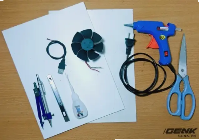 Các bước chế quạt