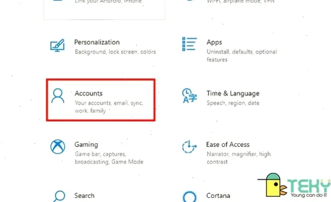 Các bước cơ bản để đặt mật khẩu trên Windows