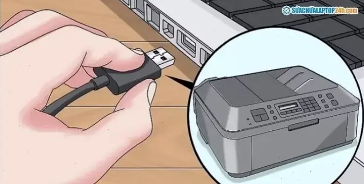 Các Bước Kết Nối Qua Cáp USB