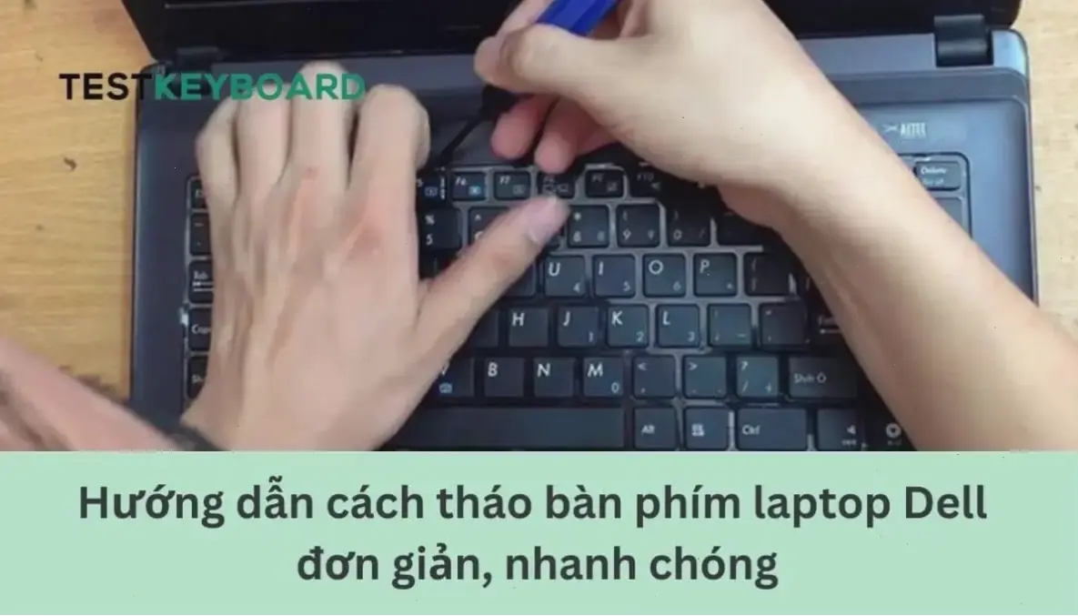 Các Bước Lắp Bàn Phím Laptop Dell Chi Tiết