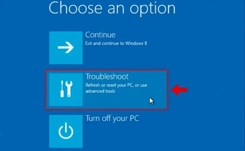Các bước reset phần mềm