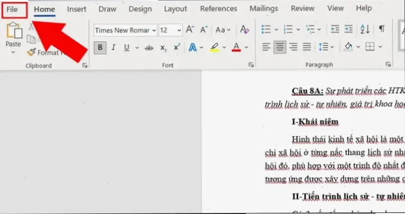 Các bước sửa lỗi