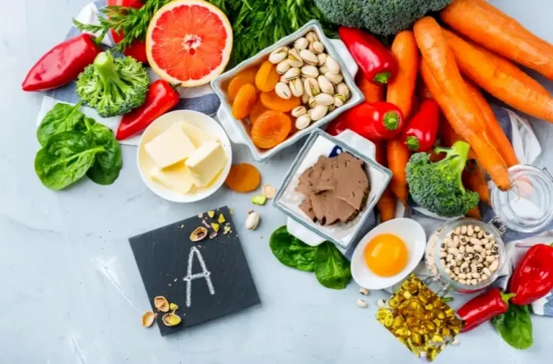 Các loại vitamin chính và thực phẩm giàu chúng