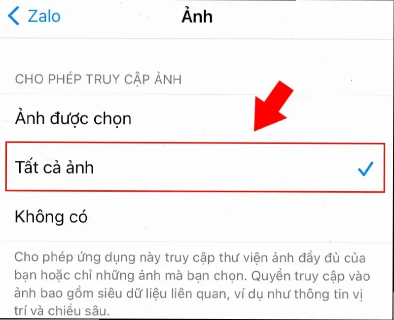 Các Lý Do Thường Gặp Khi Không Lưu Được Ảnh