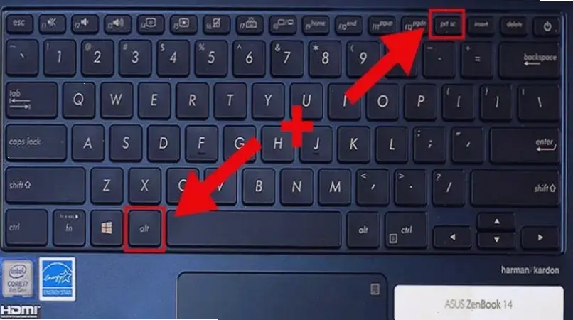 Các phương pháp cơ bản để chụp màn hình máy tính laptop Asus