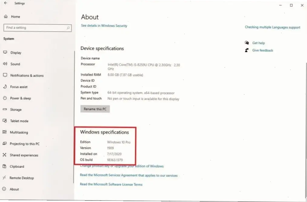 Các Phương Pháp Kiểm Tra Phiên Bản Windows