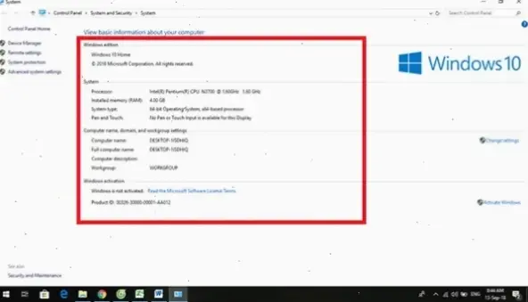 Các phương pháp kiểm tra tên máy laptop trên Windows