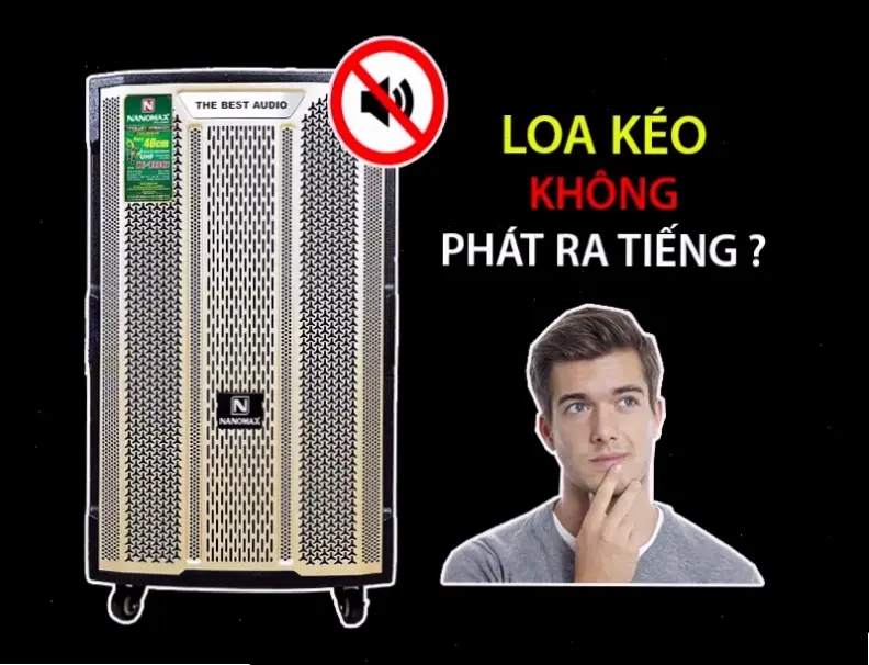 Các sai lầm thường gặp khiến loa không phát tiếng