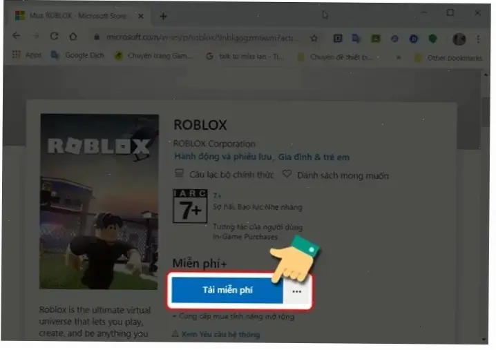Cách cài đặt và bắt đầu chơi Roblox trên laptop