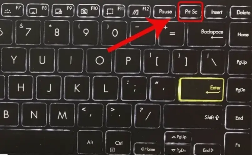 Cách chụp màn hình cơ bản trên laptop