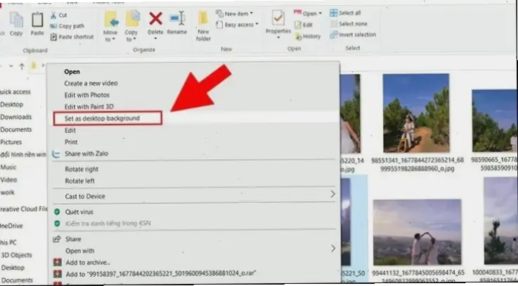 Cách Đổi Hình Nền Trên Windows