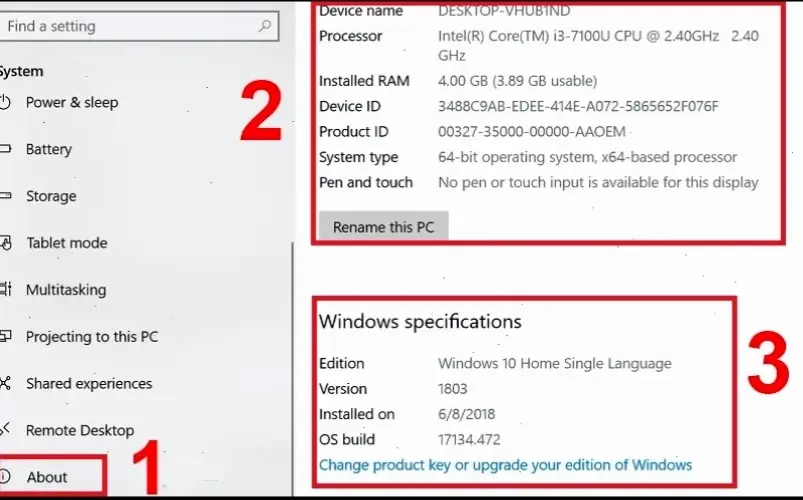 Cách Kiểm Tra Cấu Hình Trên Laptop Asus