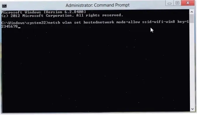 Cách phát WiFi trên laptop Windows 8