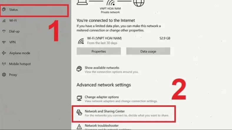 Cách Quên Mật Khẩu WiFi Trên Hệ Điều Hành Windows