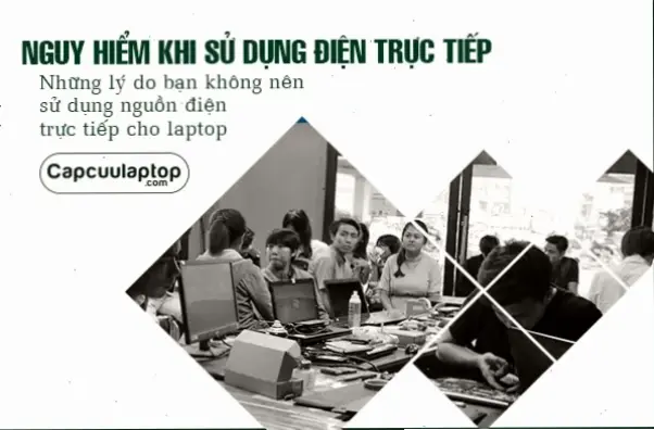 Cách sử dụng nguồn điện trực tiếp một cách an toàn