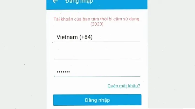Cách sửa lỗi cơ bản cho trường hợp không đăng nhập được Zalo