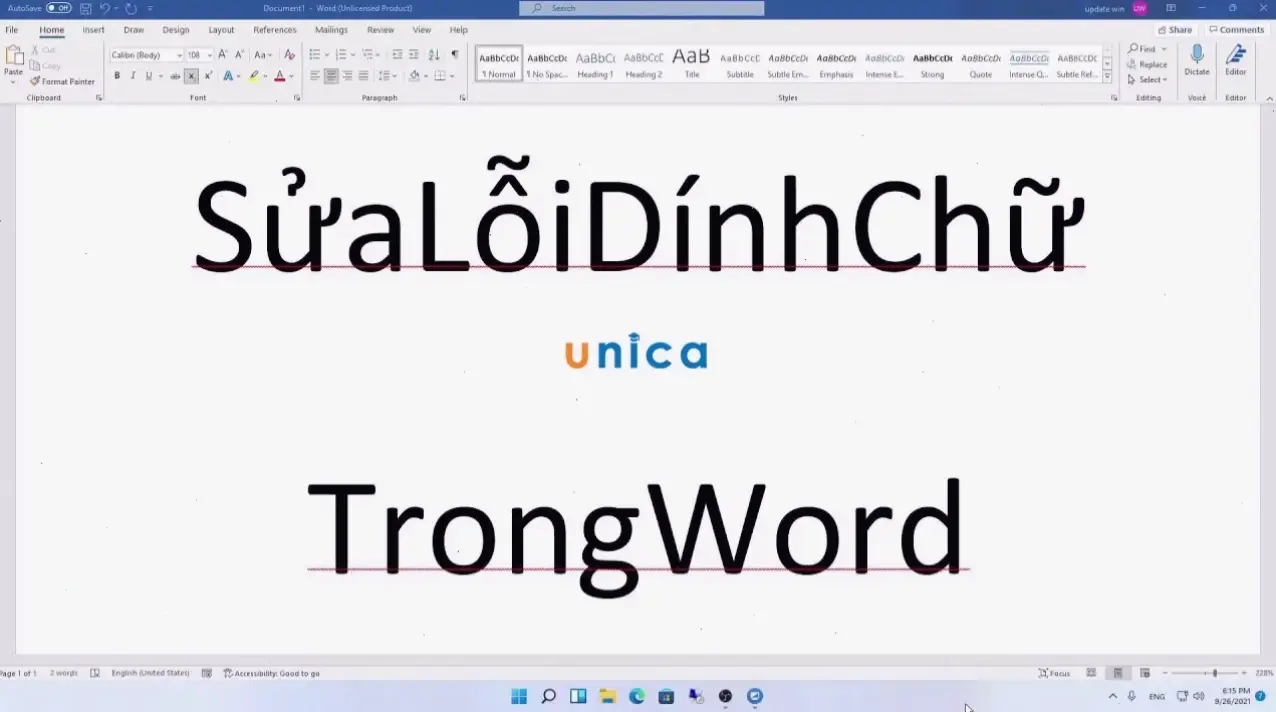 Cách Sửa Lỗi Dính Chữ Một Cách Tự Nhiên