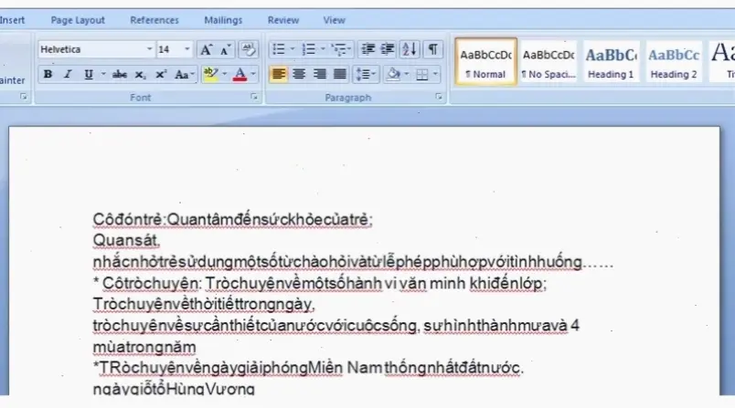 Cách Sửa Lỗi Dính Chữ Trong Word Đơn Giản Và Hiệu Quả