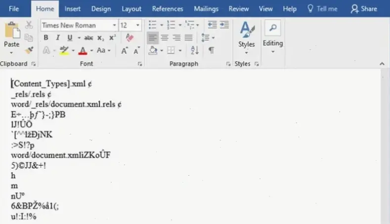 Cách Sửa Lỗi File Word Cơ Bản