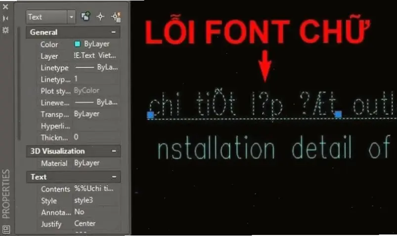 Cách Sửa Lỗi Font Chữ Trong CAD Một Cách Tự Nhiên