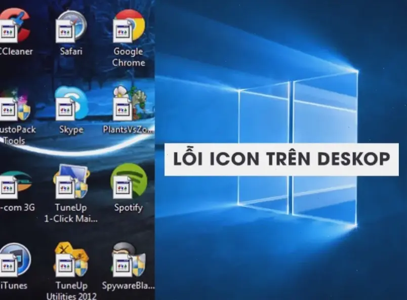 Cách Sửa Lỗi Icon Biến Thành Biểu Tượng Khác Một Cách Tự Nhiên