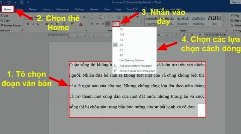 Cách sửa lỗi