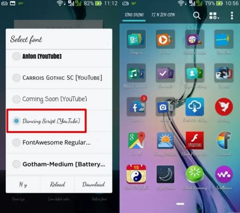 Cách sửa trên Android