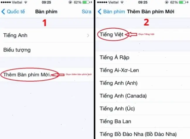 Cách sửa trên iOS